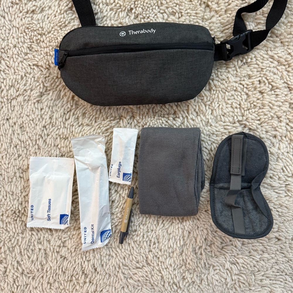 Therabody | Polaris Amenity Kit Chest / Fanny Pack Bag View 6